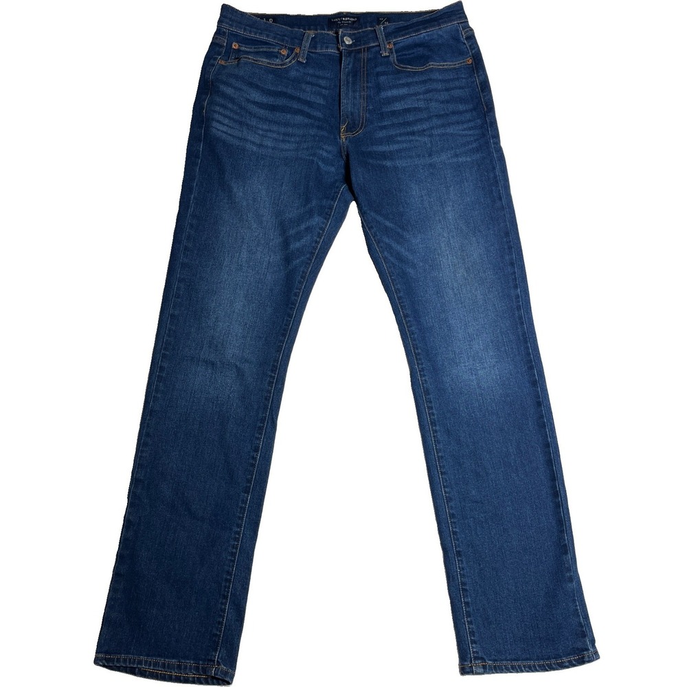 Lucky Brand 410 Athletic Slim Stretch Blue Jeans Men's Size 32 X 32 EUC